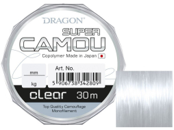 Леска монофильная DRAGON Super Camou Clear