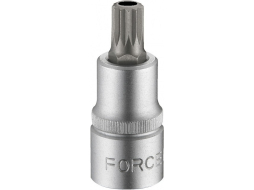 Головка 1/2" с насадкой SPLINE с отверстием FORCE