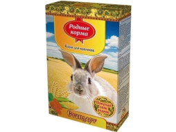 Корм для кроликов РОДНЫЕ КОРМА с овощами 0,4 кг (4607077173727)