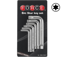Набор ключей Torx 6 предметов FORCE 5063