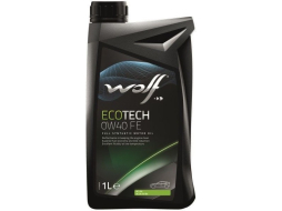 Моторное масло 0W40 синтетическое WOLF EcoTech FE 1 л 