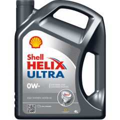 Моторное масло 0W40 синтетическое SHELL Helix Ultra