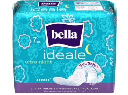 Прокладки гигиенические BELLA Ideale Ultra Night StaySofti 7 штук (5900516305093)