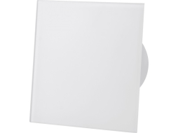 Вентилятор вытяжной накладной AIRROXY dRim 100DTS-C171 со стеклянной белой матовой панелью