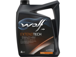 Моторное масло 5W40 синтетическое WOLF ExtendTech HM