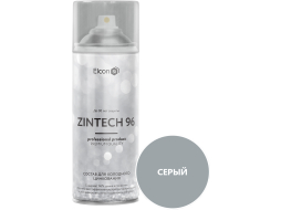 Грунт-эмаль аэрозольная цинкнаполненная ELCON Zintech 96% 520 мл