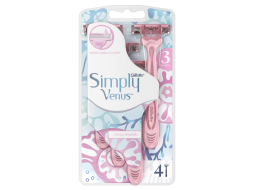 Бритва одноразовая GILLETTE Simply Venus 3 для женщин 4 штуки (7702018465675)