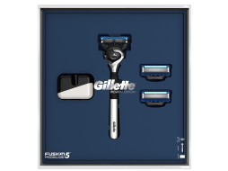 Набор подарочный GILLETTE Станок Fusion5 ProGlide FlexBall хром и Подставка (7702018507665)