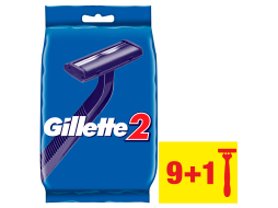 Бритва одноразовая GILLETTE 2 10 штук (7702018874293)