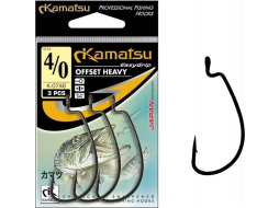 Крючки рыболовные одинарные KAMATSU Offset Heavy K-0746
