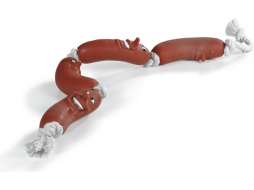 Игрушка для собак BEEZTEES Сосиски на веревке 75 см (8712695029281)