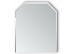 Зеркало для ванной АЛМАЗ-ЛЮКС серия С шестиугольное 8с-С