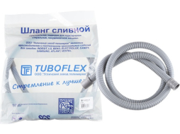 Шланг сливной TUBOFLEX М (евро слот) 1,5 м