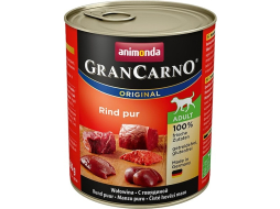 Влажный корм для собак ANIMONDA Gran Carno Original Adult говядина консервы 800 г (4017721827447)