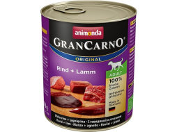 Влажный корм для собак ANIMONDA Gran Carno Original Adult говядина и ягненок консервы 800 г (4017721827423)