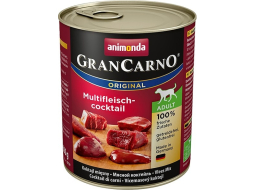 Влажный корм для собак ANIMONDA Gran Carno Original Adult мясной коктейль консервы 800 г (4017721827393)