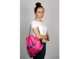 Рюкзак-мешок спортивный FORA BG118 розовый 