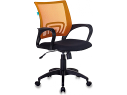 Кресло компьютерное БЮРОКРАТ CH-695N TW-38-3/TW-11 оранжевый/черный 