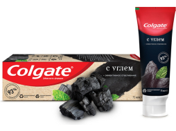 Зубная паста COLGATE Эффективное отбеливание с углем 75 мл (6920354828287)