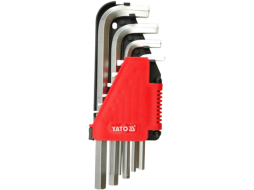 Набор ключей шестигранных 2,0-12 мм 10 предметов YATO 
