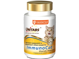 Добавка для кошек UNITABS U303 UT ImmunoCat с Q10 120 штук (4607092075051)
