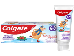 Зубная паста детская COLGATE С фторидом от 6 до 9 лет 60 мл (6920354825590)
