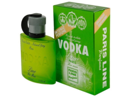 Туалетная вода мужская PARIS LINE Vodka Lime 100 мл (4680016720299)