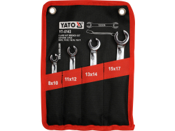 Набор ключей разрезных 8-17 мм 4 предмета YATO 