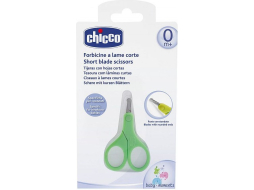 Ножнички детские CHICCO с короткими лезвиями зеленый (340628075)