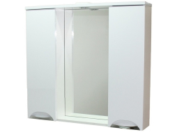Шкаф с зеркалом для ванной САНИТАМЕБЕЛЬ Эмили 101.900