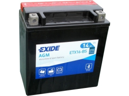 Аккумулятор для мотоцикла EXIDE 14 А·ч 
