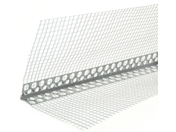 Уголок перфорированный штукатурный алюминиевый PRIMET с сеткой