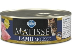 Влажный корм для кошек FARMINA Matisse Mousse ягненок консервы 85 г 