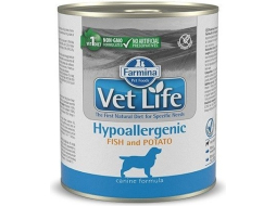 Влажный корм для собак FARMINA Vet Life Hypoallergenic рыба с картофелем консервы 300 г 