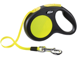 Поводок-рулетка для собак FLEXI New Classic Neon лента