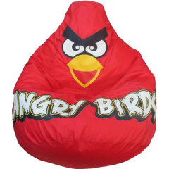 Кресло-мешок FLAGMAN Груша Макси Angry Birds красный 