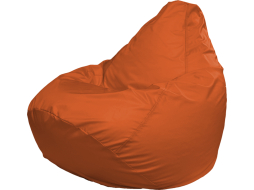 Кресло-мешок FLAGMAN Груша Медиум оранжевый 
