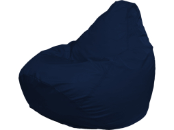 Кресло-мешок FLAGMAN Груша Медиум темно-синий 