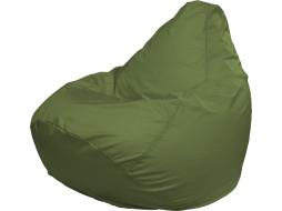 Кресло-мешок FLAGMAN Груша Мега Super оливковый 