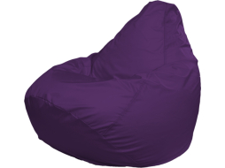 Кресло-мешок FLAGMAN Груша Медиум фиолетовый 