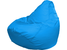 Кресло-мешок FLAGMAN Груша Мега Super голубой 