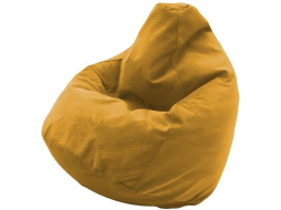 Кресло-мешок FLAGMAN Груша Мега Super велюр Verona 35 Yellow 