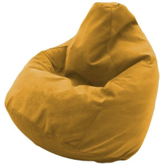 Кресло-мешок FLAGMAN Груша Макси велюр Verona 35 Yellow 