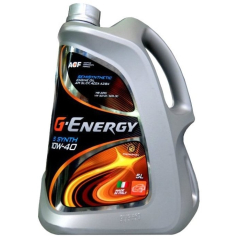 Моторное масло 10W40 полусинтетическое G-ENERGY S Synth 5 л 