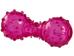 Игрушка для собак TRIXIE Snack Dumbbell Гантель с отверстием для лакомств 12 см 