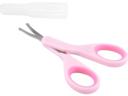 Ножнички детские CHICCO с закругленными концами розовый 