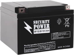 Аккумулятор для ИБП SECURITY POWER SP 12-26 