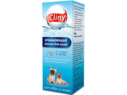 Лосьон очищающий для животных CLINY Для ушей K106 50 мл (4607092073552)