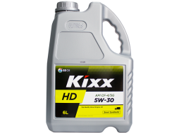 Моторное масло 5W30 полусинтетическое KIXX HD CF-4