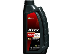 Моторное масло 0W30 синтетическое KIXX PAO 1 1 л 